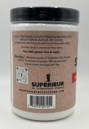 Superieur Electrolytes - Strawberry Lemonade Flavor (Canister)