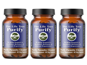 Purify - Parasite Cleanse (Liquid Capsules) - Comprehensive 90 Day Program (+FREE SHIPPING)